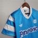 Marseilles 1990 Away Blue Soccer Jersey